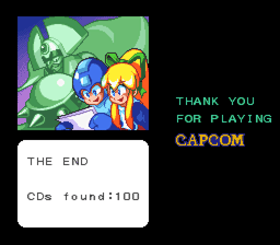 Mega Man End Scene